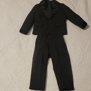Nautica Black Toddler Tuxedo